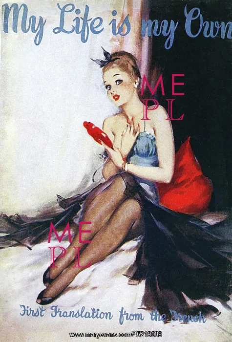 : My Life is My Own - book cover by David Wright : My Life is My Own - book cover by David Wright