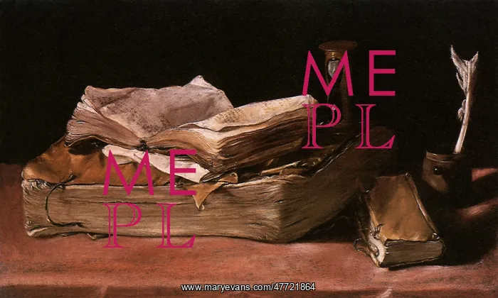  : Still Life of Books