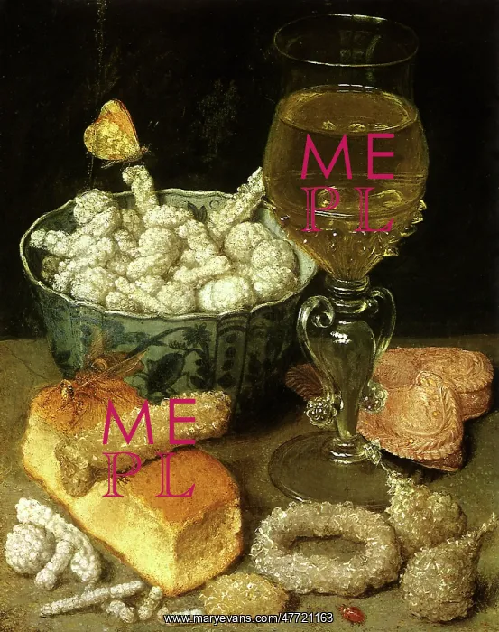 : Still Life with Bread and Confectionery : Still Life with Bread and Confectionery