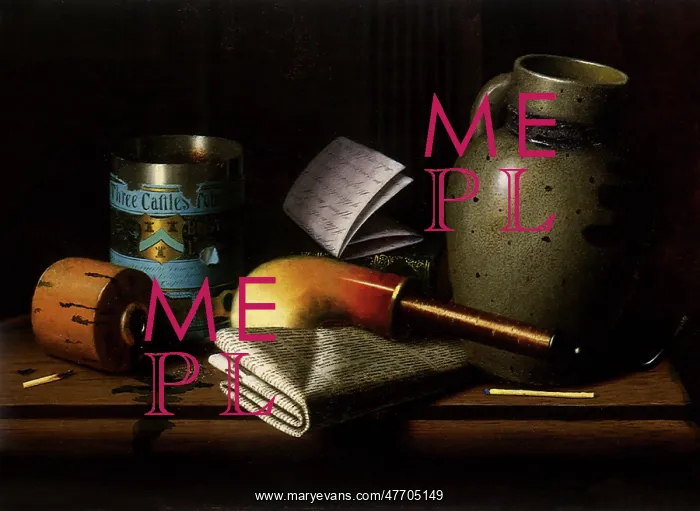 : Still Life with Three Castles Tobacco : Still Life with Three Castles Tobacco