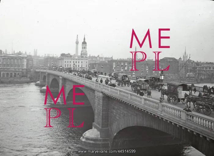 : Life of Charles Dickens - London Bridge. (Little Dorrit) : Life of Charles Dickens - London Bridge. (Little Dorrit)