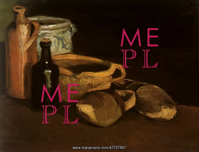 : Still Life with Clogs, by Van Gogh : Still Life with Clogs, by Van Gogh