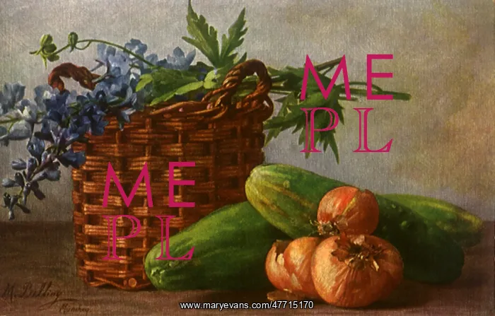 : Still Life with Cucumbers : Still Life with Cucumbers