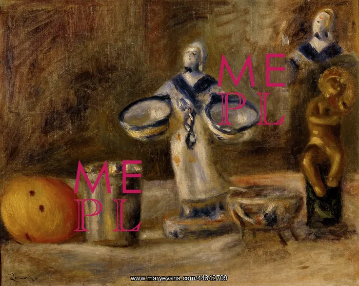  : Still Life with a faience Figure