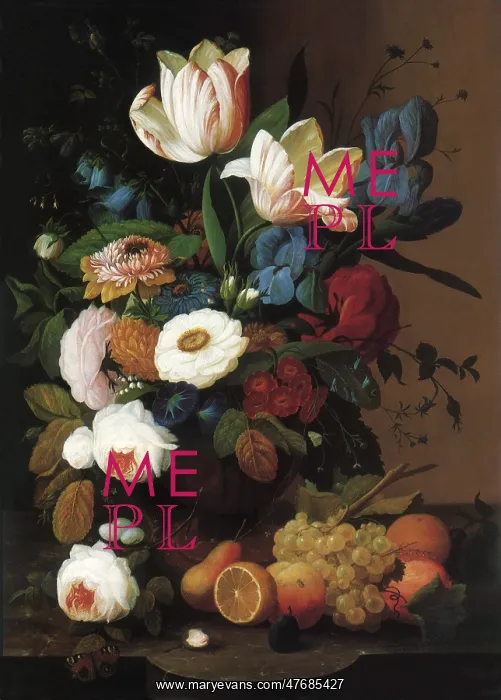  : Still Life: Flowers and Fruit