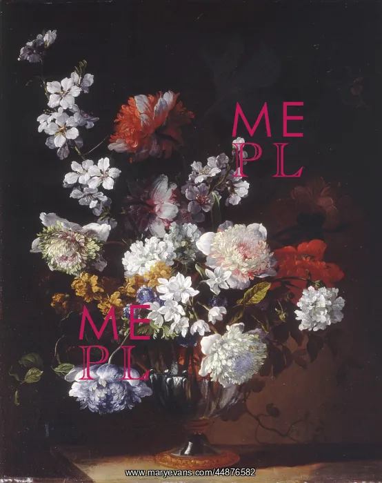 : Still Life of Flowers - Monnoyer : Still Life of Flowers - Monnoyer