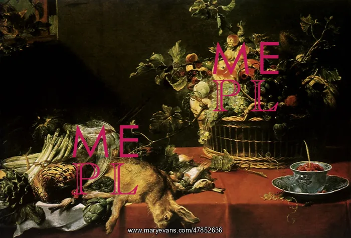  : Still Life with Fruit Basket and Game