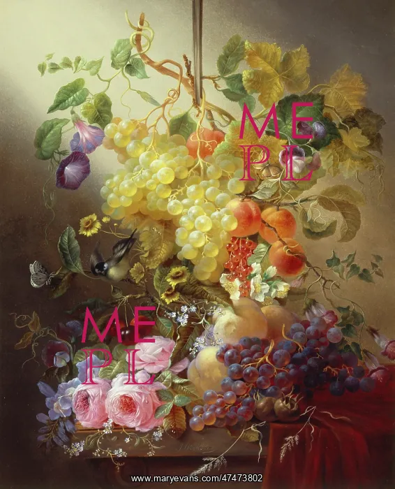 : Still Life ' with fruit and flowers : Still Life ' with fruit and flowers