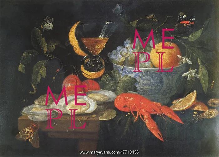  : Still Life with Fruit and Shellfish