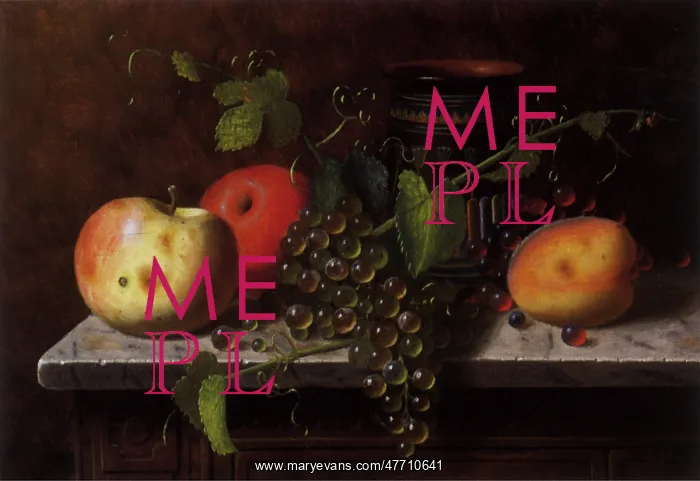 : Still Life with Fruit and Vase : Still Life with Fruit and Vase
