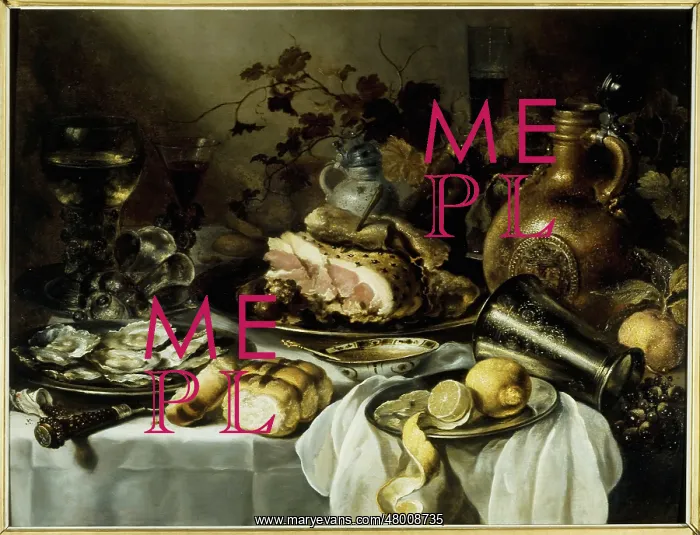 : Still life with ham : Still life with ham