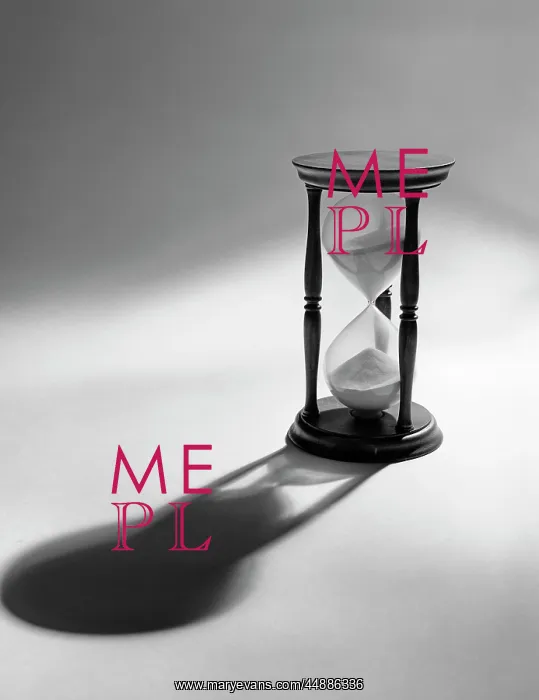  : Still Life Of Hourglass With Sand
