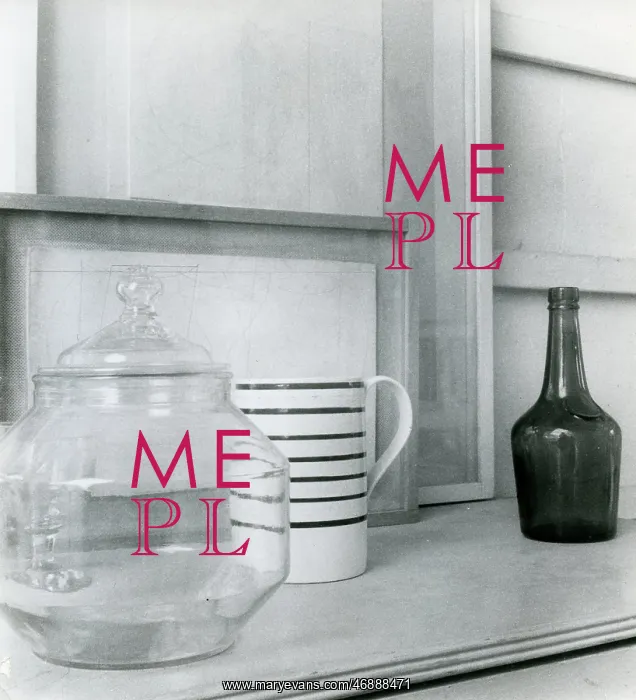 : Still life items, studio of Ben Nicholson : Still life items, studio of Ben Nicholson
