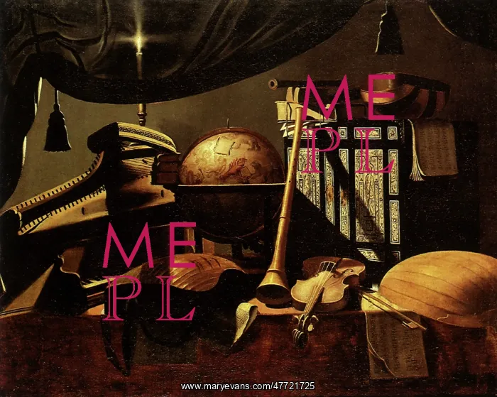 : Still Life with Musical Instruments : Still Life with Musical Instruments