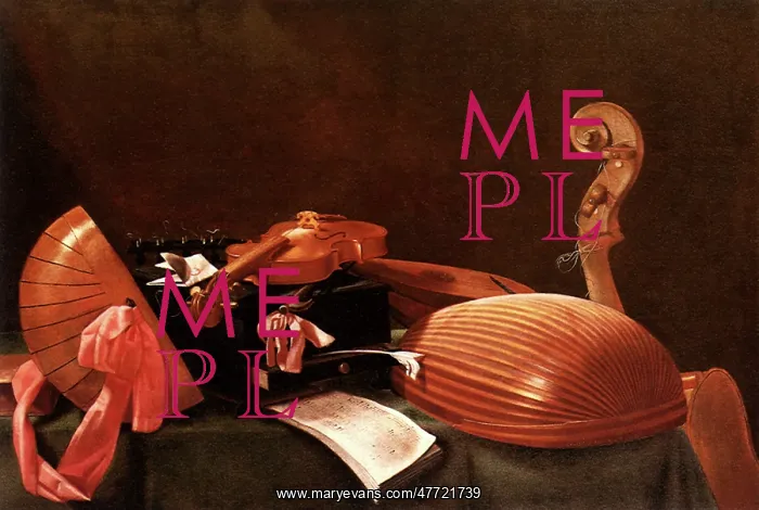  : Still Life of Musical Instruments