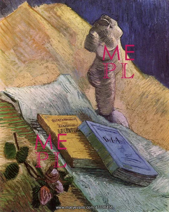 : Still Life with Objects, by Van Gogh : Still Life with Objects, by Van Gogh