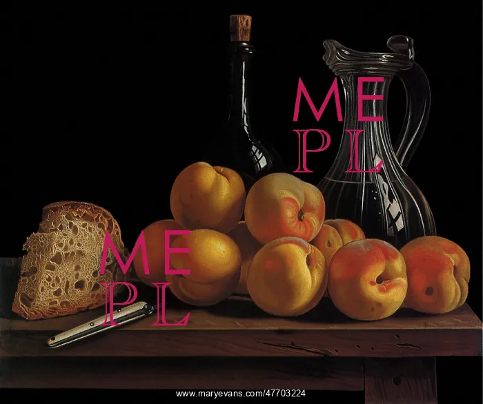 : Still Life with Peaches