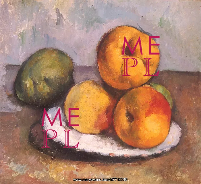 : Still LIfe With Quince, Apples, and Pears, by Paul Cezanne : Still LIfe With Quince, Apples, and Pears, by Paul Cezanne