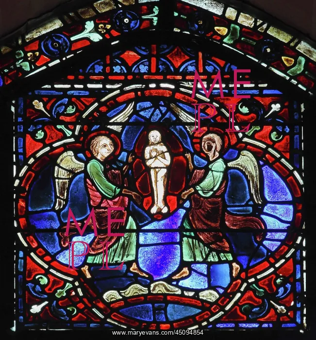 : Life of St Stephen stained glass window, Chartres : Life of St Stephen stained glass window, Chartres