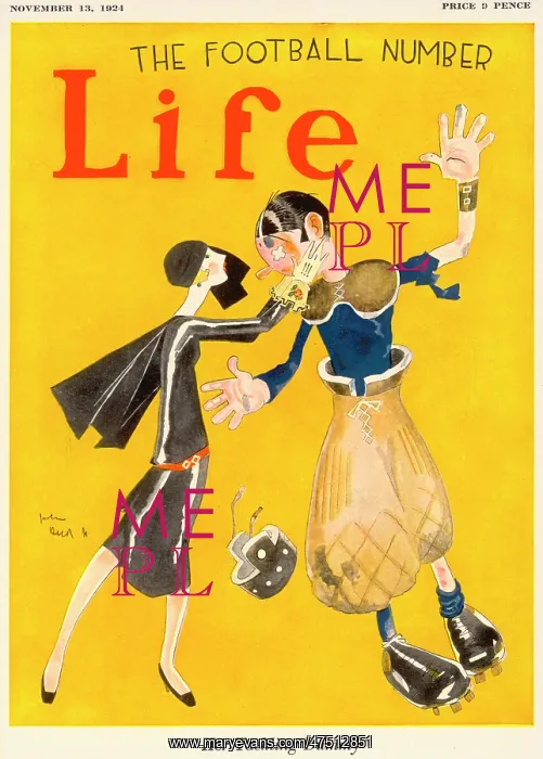 : Life / Her Tackling Dummy, 1924 : Life / Her Tackling Dummy, 1924