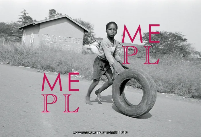 : Life in the townships and squatter camps. A small : Life in the townships and squatter camps. A small