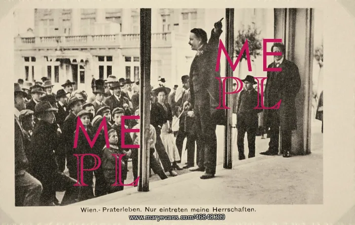 : Life in Vienna's Prater about 1910 : Life in Vienna's Prater about 1910