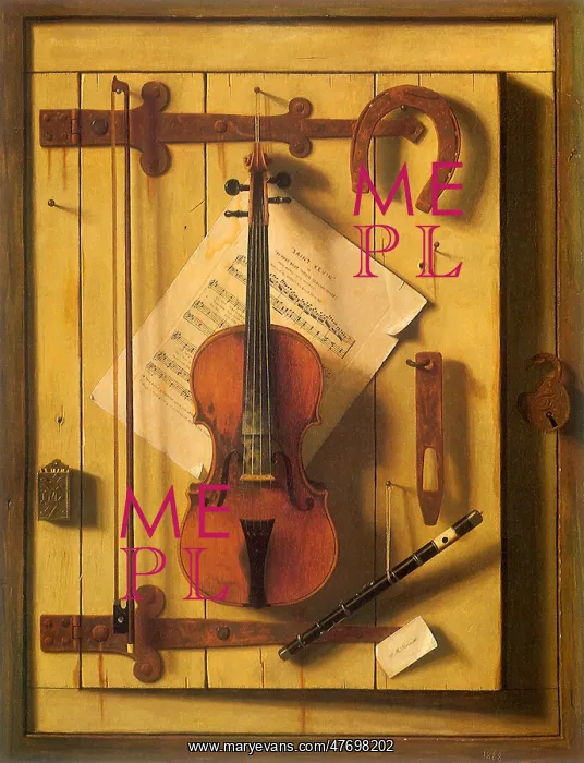 : Still LIfe, Violin and Music : Still LIfe, Violin and Music