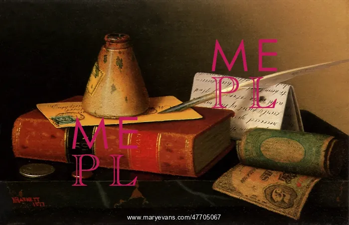  : Still Life, Writing Table