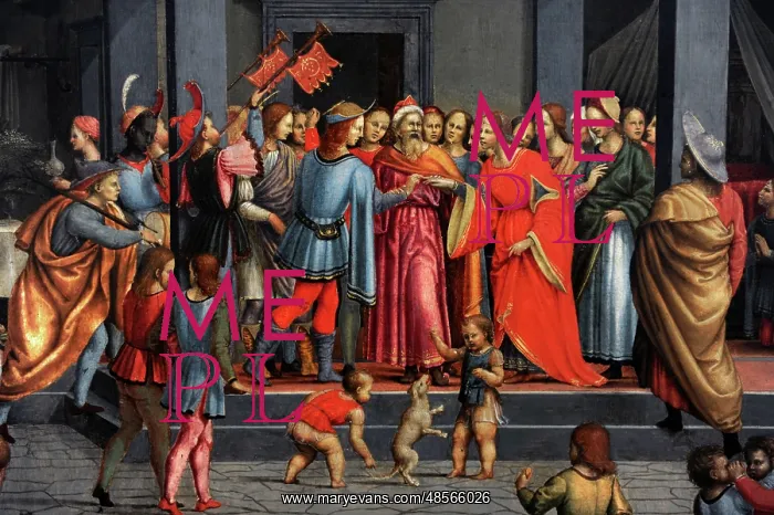 : Life of the Young Tobias, by Francesco Granacci : Life of the Young Tobias, by Francesco Granacci