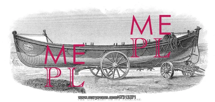 : Lifeboat on Carriage : Lifeboat on Carriage