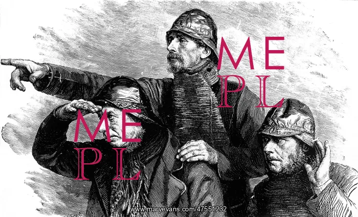 : Lifeboatmen, c1870 : Lifeboatmen, c1870