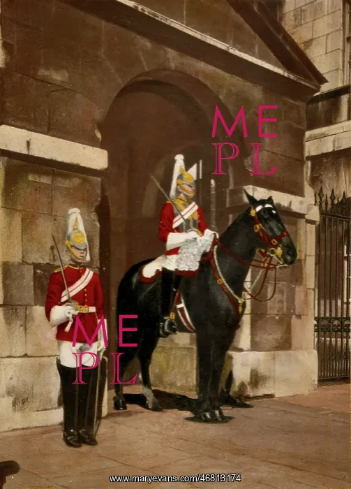  : Lifeguard sentries, Horse Guards, Whitehall, London