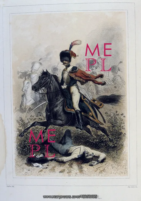 : Light Cavalryman. From Napoleon 1er et la Garde : Light Cavalryman. From Napoleon 1er et la Garde