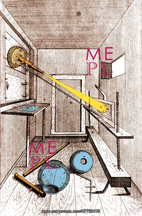 : Light Projection Through Telescopic Lens, 1685 : Light Projection Through Telescopic Lens, 1685
