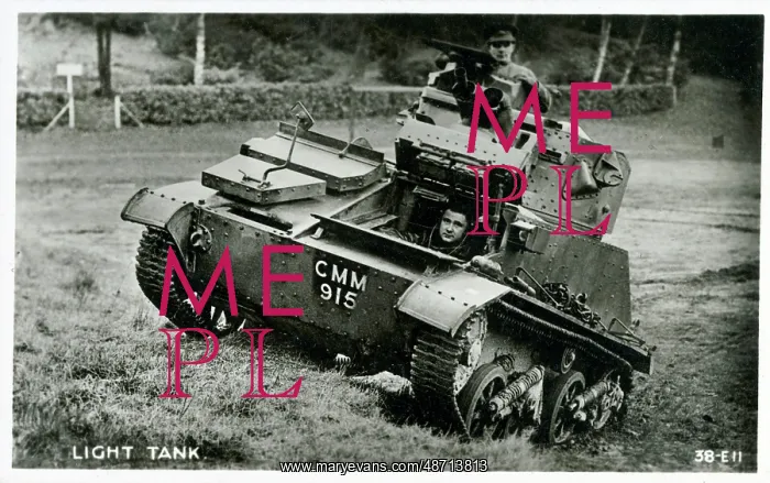: Light Tank Mk.VIA of the 3rd King's Own Hussars : Light Tank Mk.VIA of the 3rd King's Own Hussars