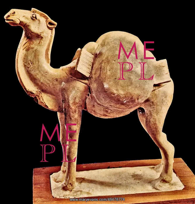 : Light Yellow Glazed Camel : Light Yellow Glazed Camel