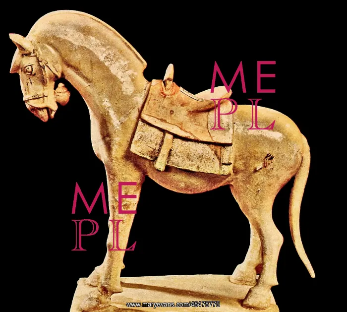 : Light-Yellow Glazed Horse : Light-Yellow Glazed Horse