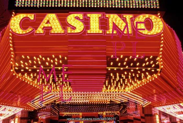 : Lighted Casino Sign Las : Lighted Casino Sign Las