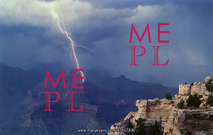 : Lightning Bolt Over the Grand Canyon : Lightning Bolt Over the Grand Canyon