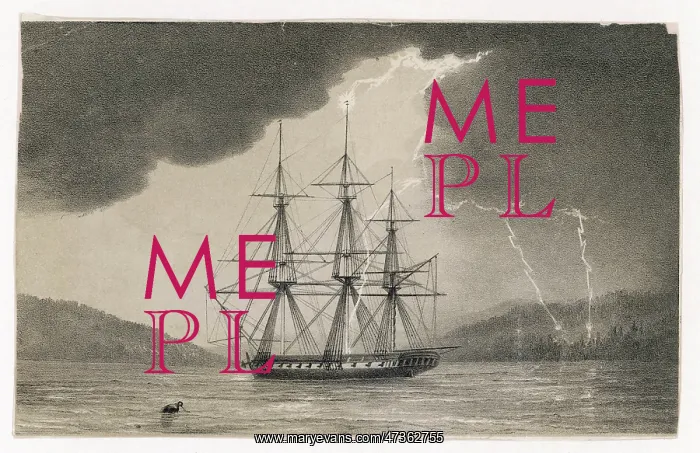 : LIGHTNING AND SHIP 1 : LIGHTNING AND SHIP 1