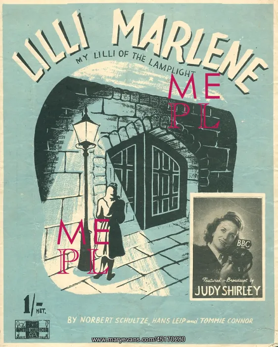 : Lilli Marlene, Music Cover : Lilli Marlene, Music Cover