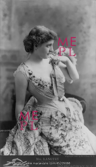 : Lillie Langtry (1853-1929), in AS IN THE ? : Lillie Langtry (1853-1929), in AS IN THE ?