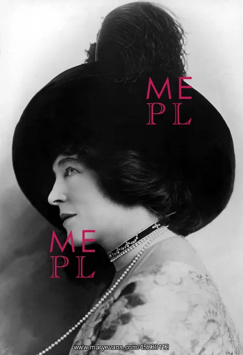 : Lillie Langtry in a 1912 portrait.. ? : Lillie Langtry in a 1912 portrait.. ?