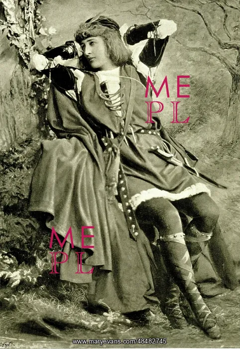 : Lillie Langtry as Rosalind in As You Like It : Lillie Langtry as Rosalind in As You Like It