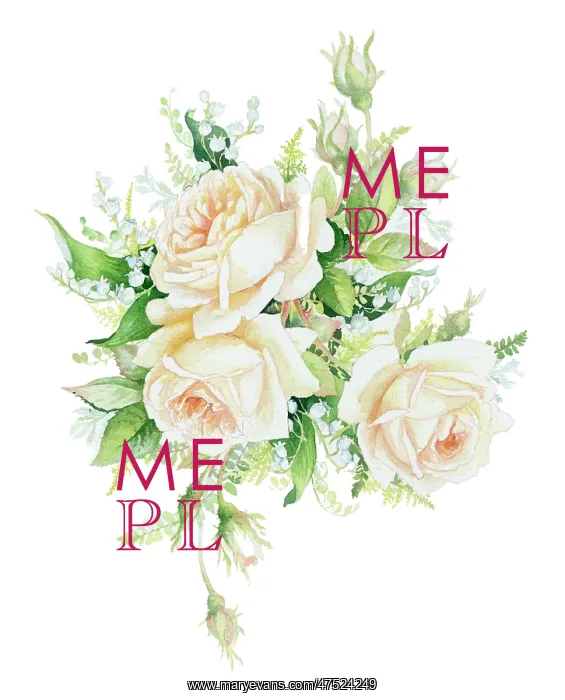 : Lily of the Valley and Tea Rose : Lily of the Valley and Tea Rose