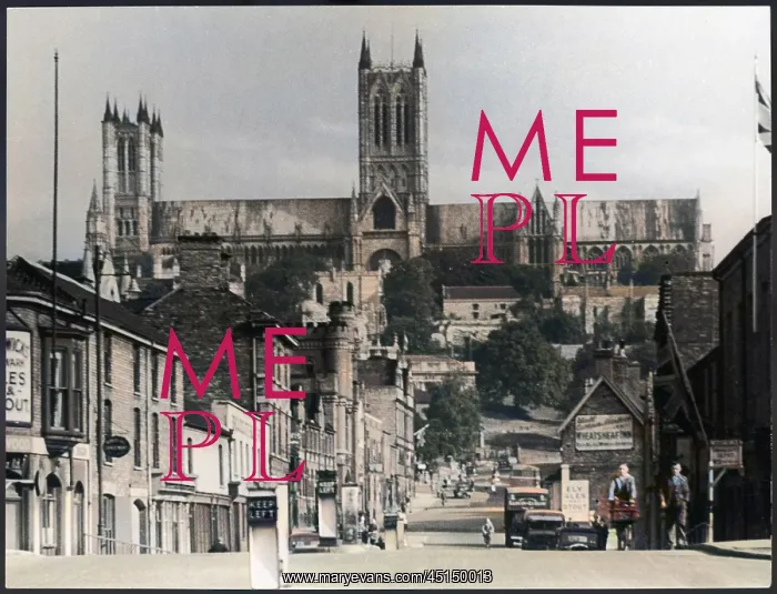 : LINCOLN CATHEDRAL 1940S : LINCOLN CATHEDRAL 1940S