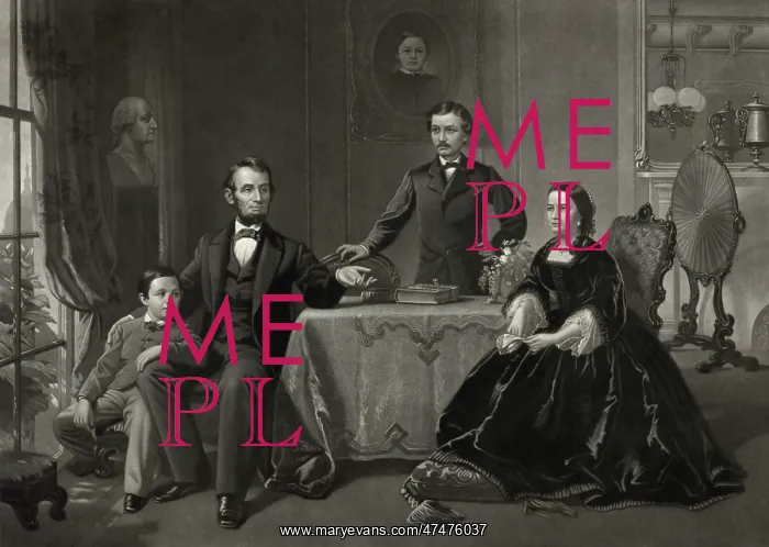 : Lincoln and his family : Lincoln and his family