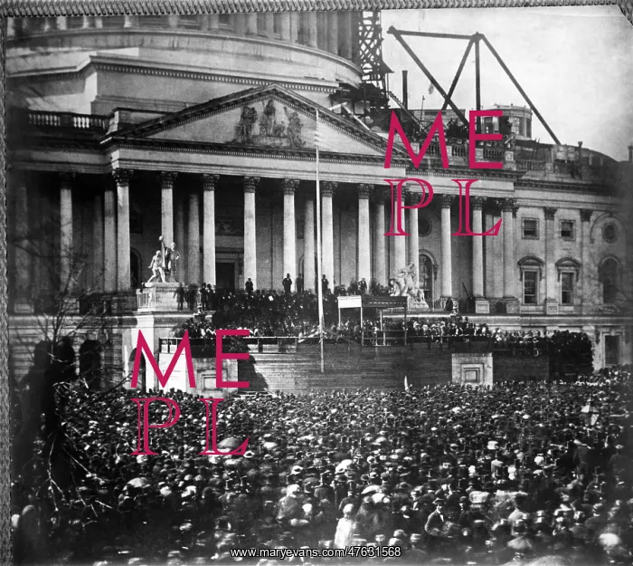 : Lincoln Inauguration, 1861 : Lincoln Inauguration, 1861