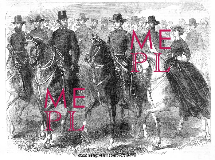 : LINCOLN REVIEWS ARMY : LINCOLN REVIEWS ARMY