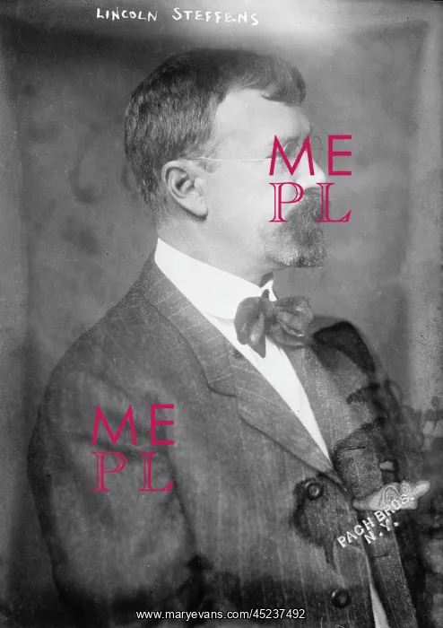 : Lincoln Steffens, ca. 1910? : Lincoln Steffens, ca. 1910?
